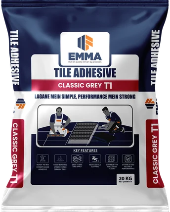 EMMA Tile Adhesive — Classic Grey T1 20 kg bag