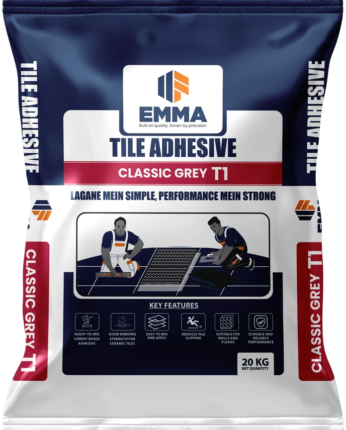 EMMA Tile Adhesive — Classic Grey T1 20 kg bag
