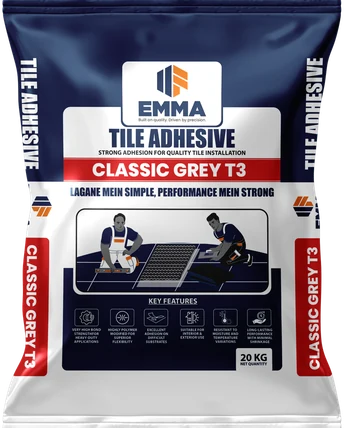 EMMA Tile Adhesive — Classic Grey T3 20 kg bag